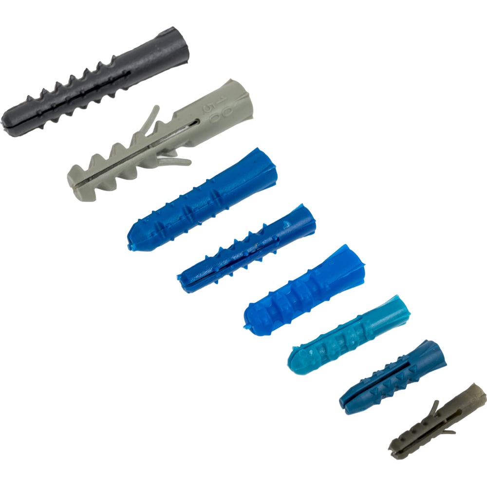 Изображение товара Набор пластиковых распорных дюбелей Крепсталь 160 шт ND002