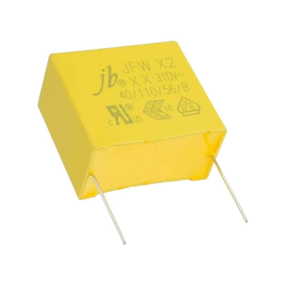 Изображение товара Конденсатор подавления ЭМП JB Capacitors JFW 4.7мкФ 310В тесть для защиты электроники