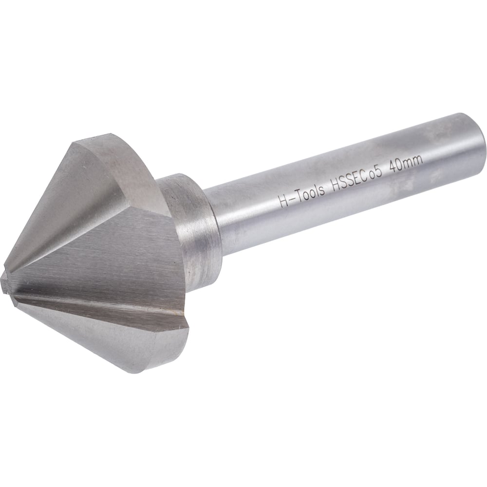 Изображение товара Зенковка H-Tools 90 градусов 40мм HSSE-Co5 цилиндрический хвостовик