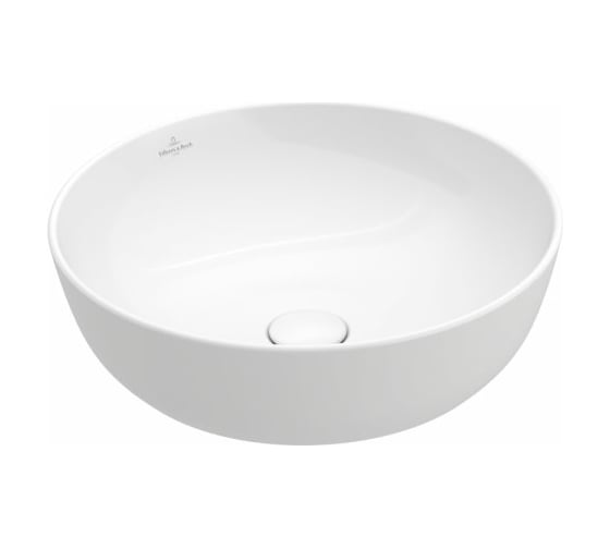 Изображение товара Раковина Villeroy & Boch Artis 430x430x125, CeramicPlus, альпийский белый 417943R1