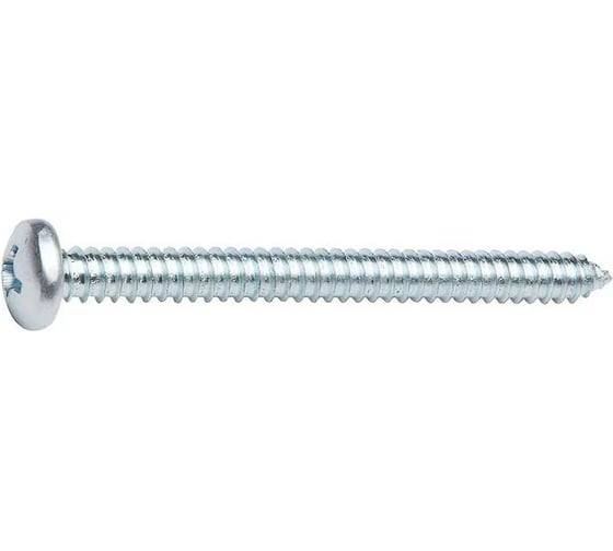 Изображение товара Шуруп STARFIX 2.9x13мм, полусф. головка, белый цинк, острый, DIN 7981, 2000 шт в карт. уп. SMC1-24237-2000