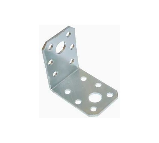 Изображение товара Уголок ООО Иж-Тандем 50x50x35x2мм, крепёжный, усиленный, цинк, 50 шт 175843