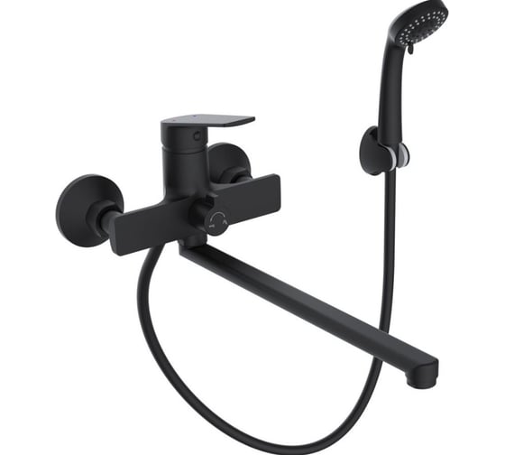 Изображение товара Смеситель для ванны ECONOCE D35-A черный, серия 800 EC0807BL