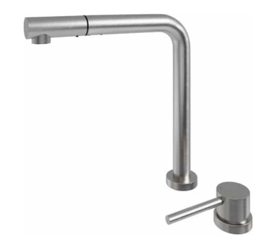 Изображение товара , смеситель кухонный EMAR ЕС - 7027 Satin