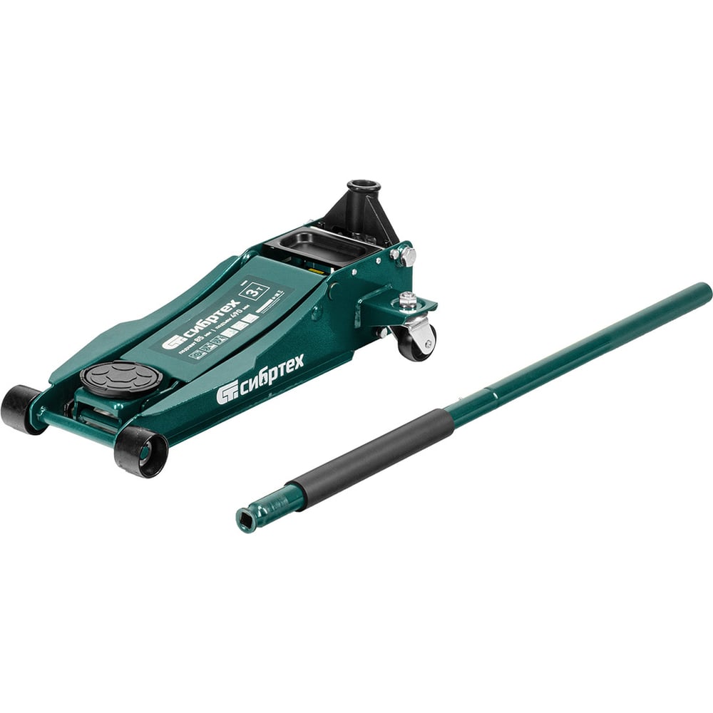 Изображение товара Гидравлический подкатной домкрат СИБРТЕХ 3 т 85-490 мм профессиональный