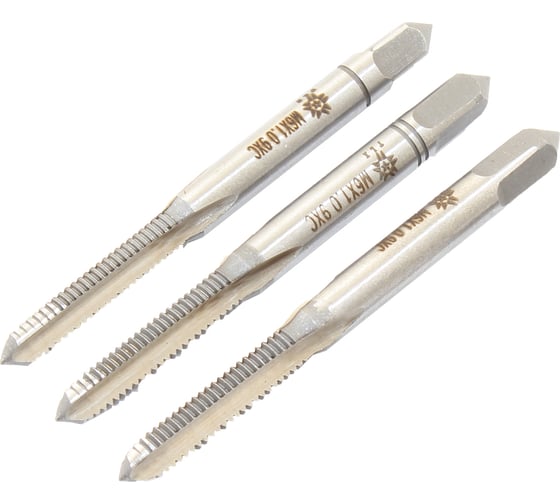 Изображение товара Метчик TLX М 6,0 1,0 9ХС ручной, к-т из 3-х шт 75949