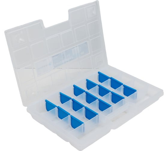 Изображение товара Органайзер HOEGERT TECHNIK 12, с регулируемыми перегородками 29x19,5x3,5 см HT7G022