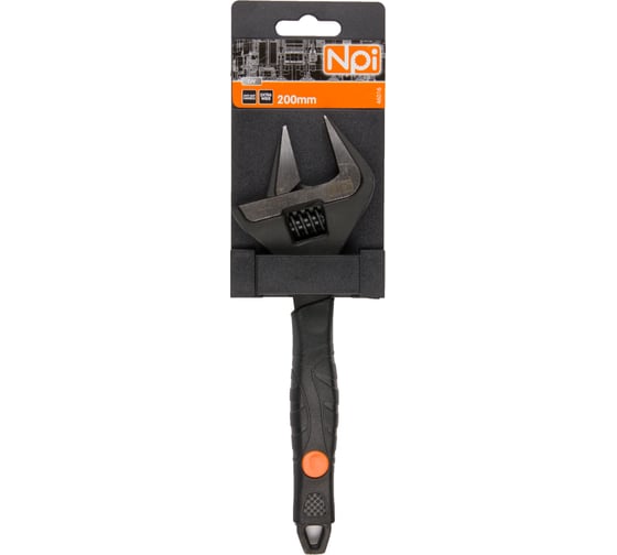 Изображение товара Ключ разводной NPI ExtraWideJaw с широким зевом 200мм 46016