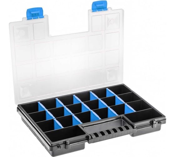 Изображение товара Органайзер HOEGERT TECHNIK 14 , с регулируемыми перегородками, 34,4x24,9x5 см HT7G024