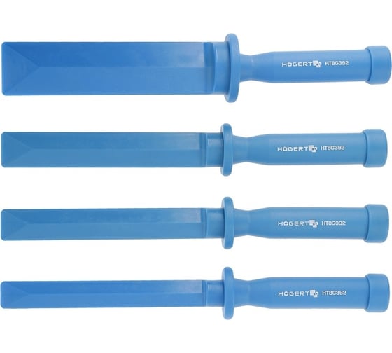 Изображение товара Набор пластмассовых шаберов HOEGERT TECHNIK 4 шт HT8G392