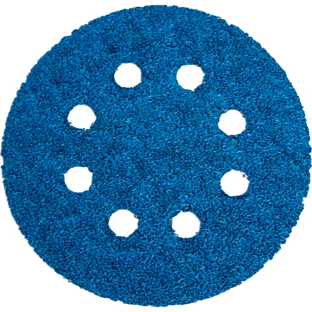 Изображение товара Шлифовальный круг Long Abrasive ZP311F 125мм на липучке, 8 отверстий, P40, 50 шт