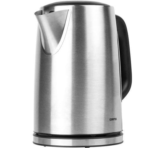 Изображение товара Чайник Centek черный, 1.7л, 2200Вт, контроллер Strix, фильтр от накипи, автооткр. крышки CT-1002