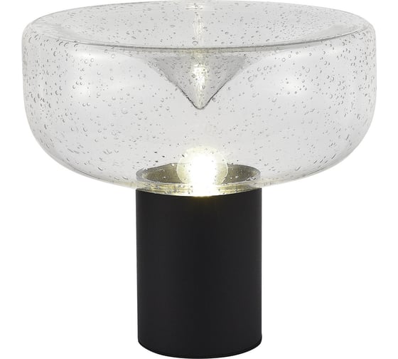 Изображение товара Прикроватная лампа ST LUCE черный/с пузырьками воздуха E27 1*40W SL6014.424.01