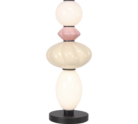 Изображение товара Прикроватная лампа ST LUCE черный/розовый, желтый, опаловый LED 1*16W 3000K SL6134.404.01