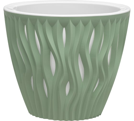 Изображение товара Кашпо bmc КШ5660 Вдохновение мята, 15.5х15.5 см, 1.6 л 057559