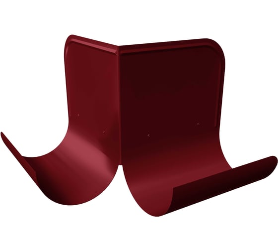 Изображение товара Ограничитель перелива Grand Line угловой GL 125/90 RAL 3005 745491