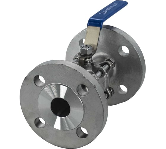 Изображение товара Кран шаровый фланцевый трехсоставной нержавеющий NEWKEY (3PC), AISI316 DN32 (1_1/4"), (CF8M), PN16 NK-BF32/6