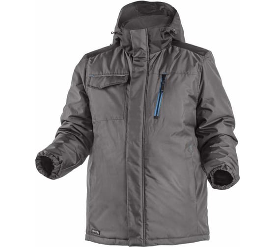 Изображение товара Утепленная куртка HOEGERT TECHNIK REN графит, XL HT5K241-XL