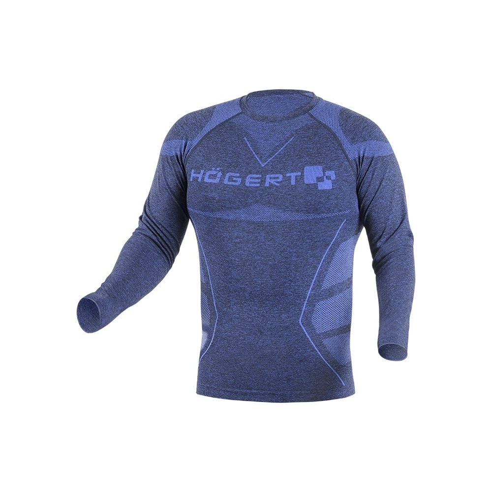 Изображение товара Термоодежда-бесшовная кофта HOEGERT TECHNIK OSTE, синяя, XL-2XL HT5K390-XL-2XL