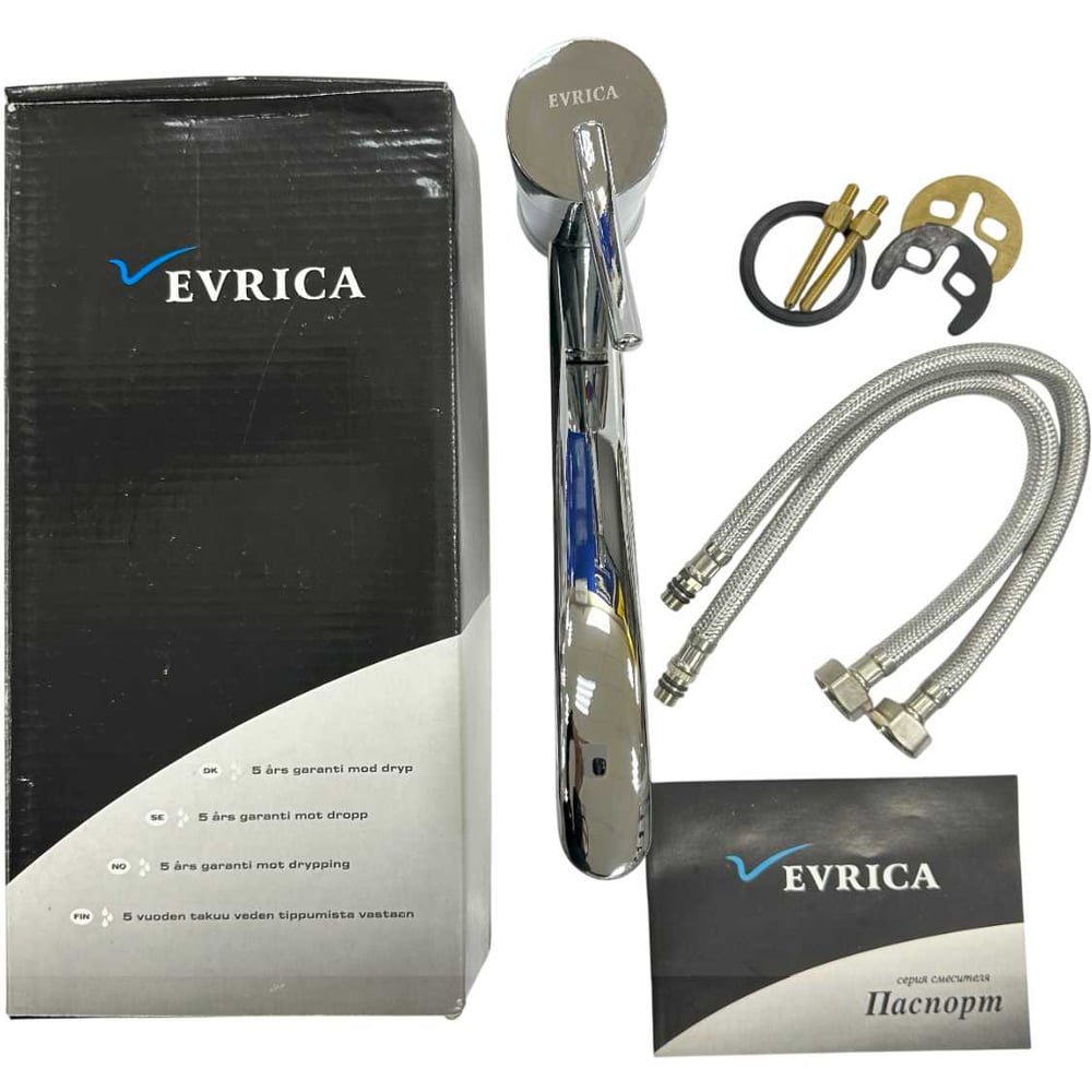 Изображение товара Однорычажный смеситель Victoria Ёлка для умывальника серия Evrica ALPHA