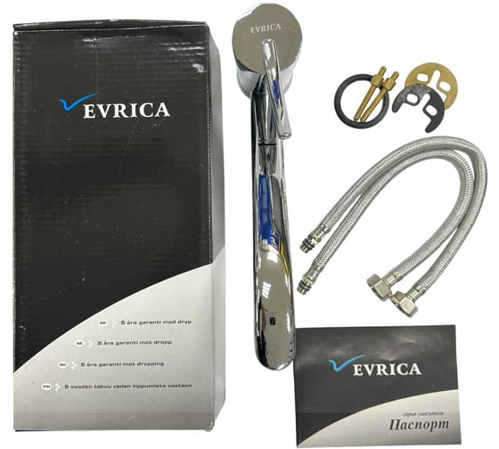 Изображение товара Смеситель однорукий Victoria Ёлка (однорычажный) Серия Evrica ALPHA 7532248C