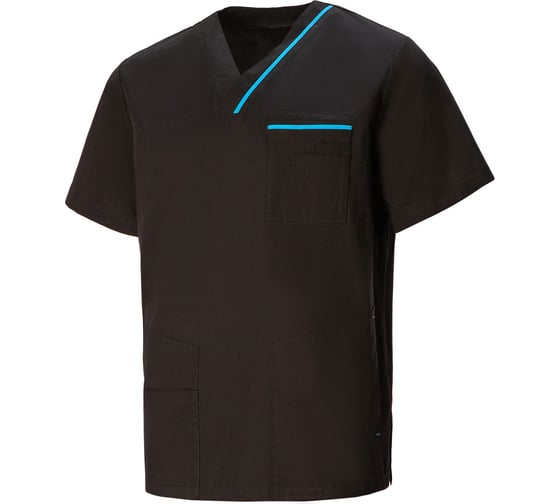 Изображение товара Мужская куртка СОЮЗСПЕЦОДЕЖДА ОРИОН черная/бирюза, р. 44-46, рост 170-176 2000000128115