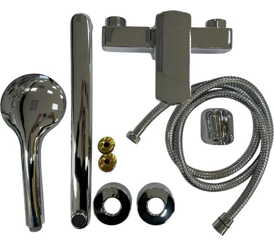 Изображение товара Смеситель однорукий Victoria Evrica (однорычажный) для Ванны Длинный нос (шаровой переключатель) 81-38