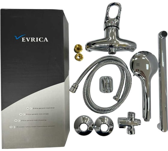 Изображение товара Смеситель однорукий Victoria (однорычажный) для Ванны Длинный нос Серия Evrica CASINO 2727290C-40F нос35см 80-29