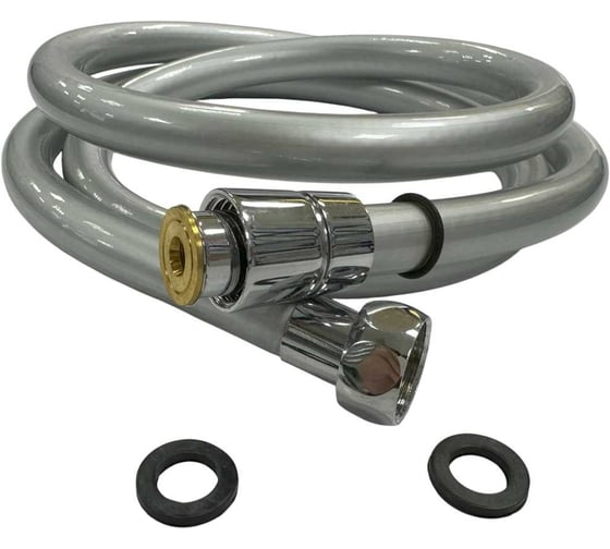 Изображение товара Шланг для душа Victoria Evrica имп/имп серебристый металлик 1,75м. (в коробке) 23-175