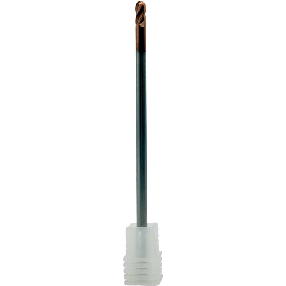 Изображение товара Твердосплавная сферическая фреза TORNERI 4.0x8x100 мм TiXCo для стали и нержавеющей стали