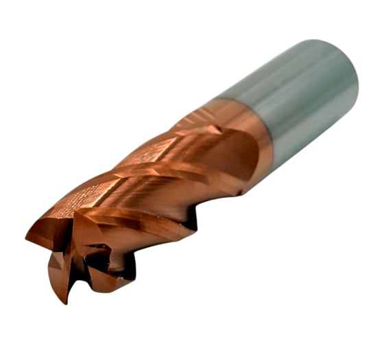 Изображение товара Фреза концевая твердосплавная ц/х TORNERI 20x45x100 мм z=4, с покрытием TiXCo, HRC 55 Т026018