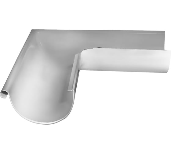 Изображение товара Угол желоба внешний Grand Line GL PU 90 гр 125мм RAL 9003 018769