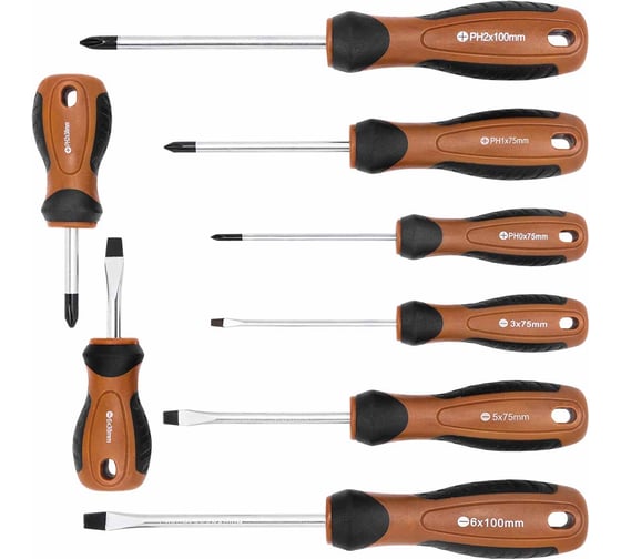 Изображение товара Отвертки FORSTIME набор 8 предметов FT-7008B(65990)