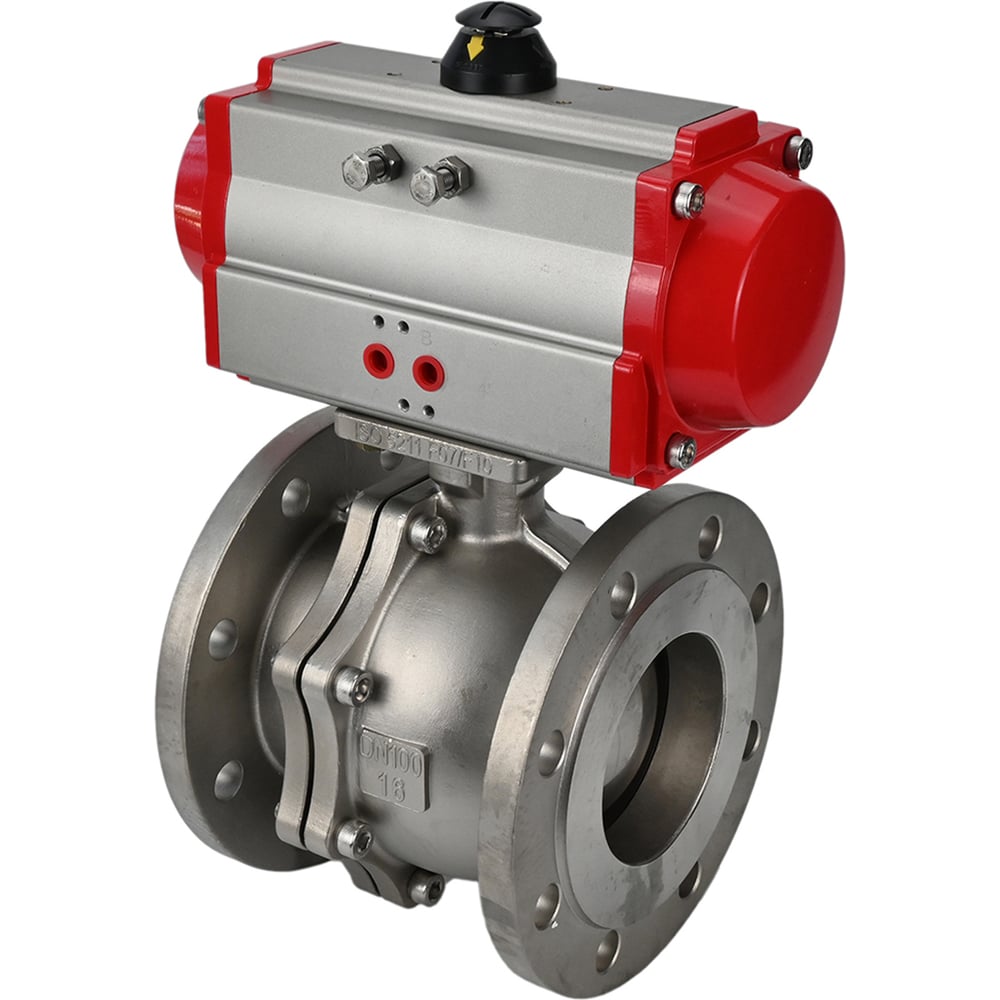 Изображение товара Шаровой кран DN32 КШФП.316.200 с пневмоприводом