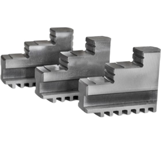 Изображение товара Кулачки к патрону токарному 160 3шт компл. прямые полка 8,8 ширина 20 J=10 L=69 мм, высота 53 D=12 мм, d=22,5 мм Beltools ri.262.201