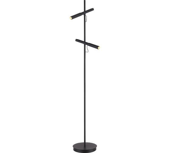 Изображение товара Светильник напольный ST LUCE черный/черный, золотистый LED 2*3W 3000K SL6210.405.02