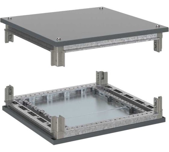 Изображение товара Комплект, крыша и основание КЭАЗ для оцинкованных шкафов OptiBox M, 300x800мм 306691