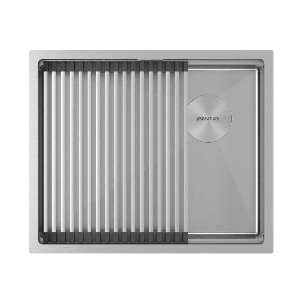 Изображение товара Мойка кухонная Paulmark NEXT-PRO 54 UNI из нержавеющей стали 540x450 мм