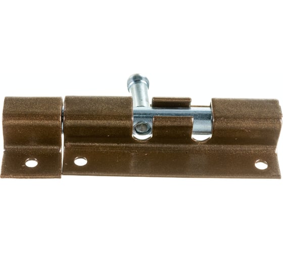 Изображение товара Прямоугольная задвижка Левша ШП-60 коричневый/цинк У1-2669.КМЦ