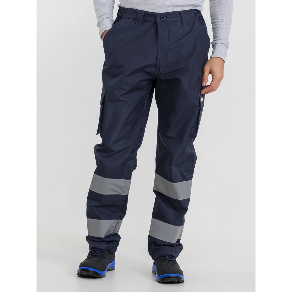 Изображение товара Брюки DOWELL Spring синие мужские 2XL, повседневные, световозвращающая полоса