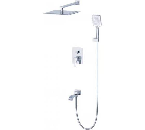 Изображение товара Душевая система встраиваемая Wonzon & Woghand FLEX хром WW-88939072-CR