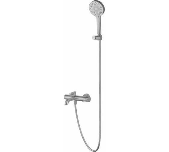 Изображение товара Смеситель для ванны с душем Wonzon & Woghand брашированный никель WW-88639017-BN