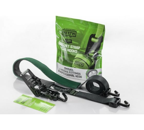 Изображение товара Стяжной автовозный ремень HITCH PROFF 50 мм, 4 т, 3 м, контроллер 750 мм, J-крюки SZ068109