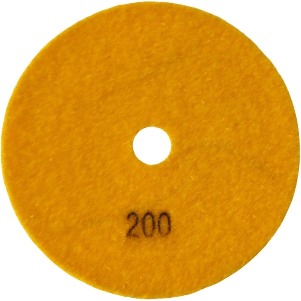 Изображение товара Диск для мокрой полировки керамогранита 125 мм EUROSTAR Р200 алмазный шлифовальный диск