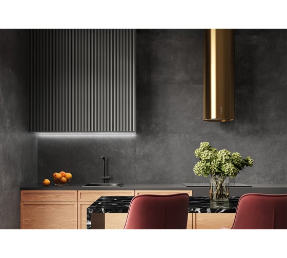 Изображение товара Керамогранит матовый Artkera Group Microcement Black 600x600x9,5 1,44 м2 (4 шт в уп) черный GP6060MIM99M