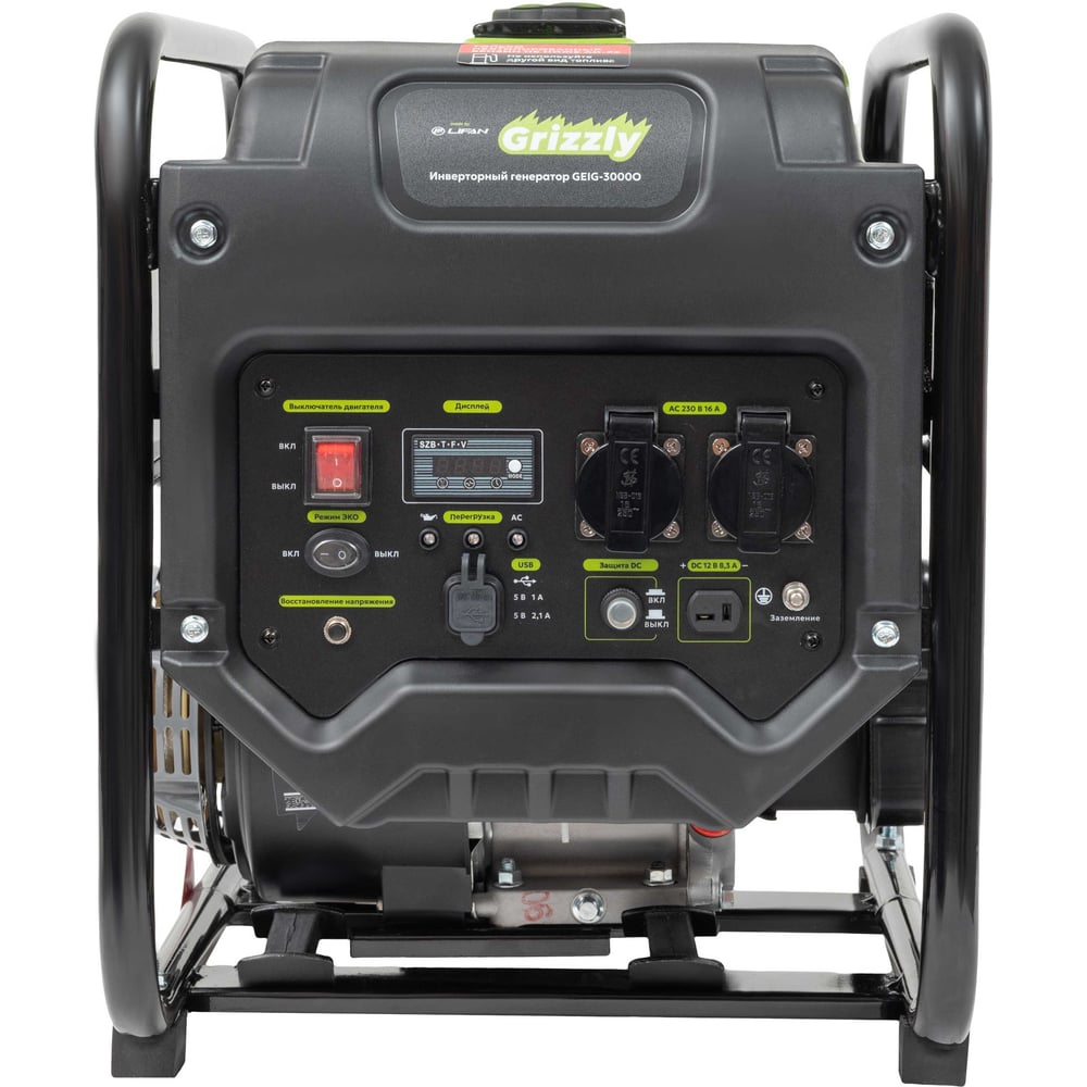 Инверторный генератор Grizzly GEIG-3000O