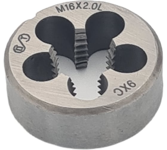 Изображение товара Плашка ОТ М 16x2,0 (Ф38) 9ХС 6g левая (1*5) 00-00000313