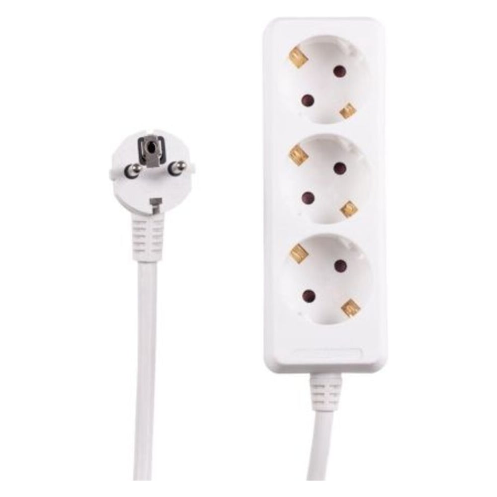 Изображение товара Удлинитель ЕТР 3 гнезда 5м, 16А/3,5кW с з/к, ПВС 3х1,5 "PIONER" 77305