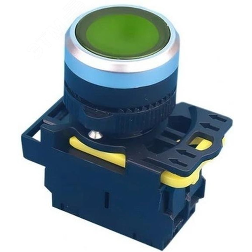 Изображение товара Кнопка возвратная ANDELI LA115-A5-10BN зеленый 1НО 1NO IP65 артикул ADL10-260