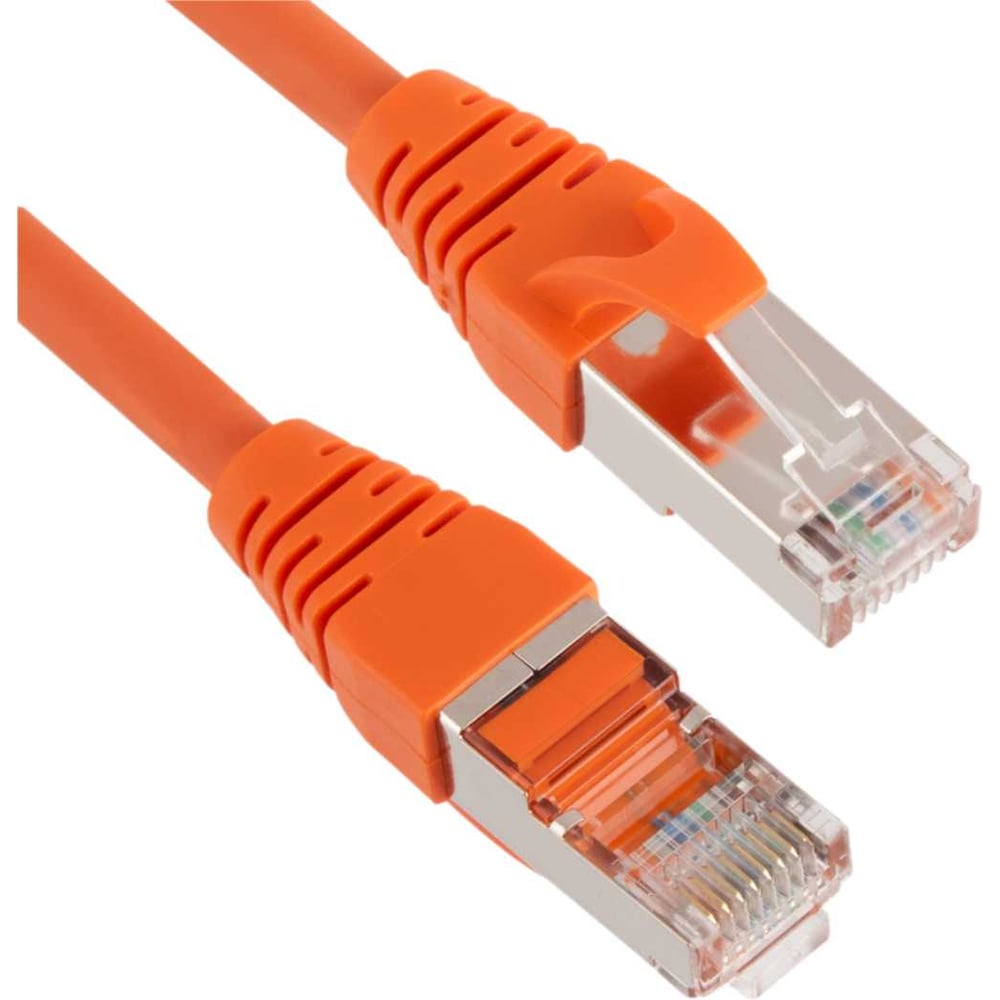 Изображение товара Патч-корд Advant кат 5е F/UTP 15 см оранжевый с RJ45 разъемами